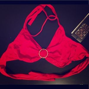 Coco Reef red bikini top